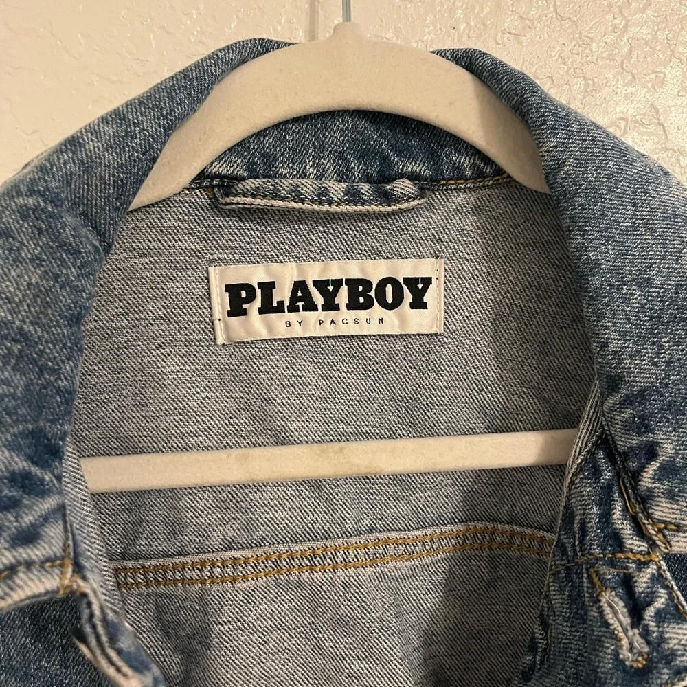 Playboy by PacSun Blue Denim Jacket